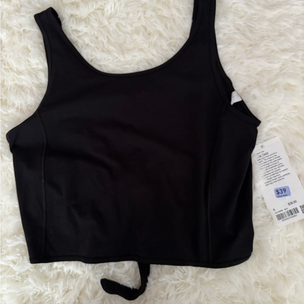lululemon athletica Classic Black Tank Top